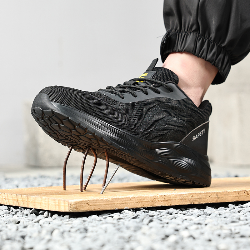 GUYISA  Sports series labor protection shoes with European standard steel toe caps anti-smashing and anti-piercing