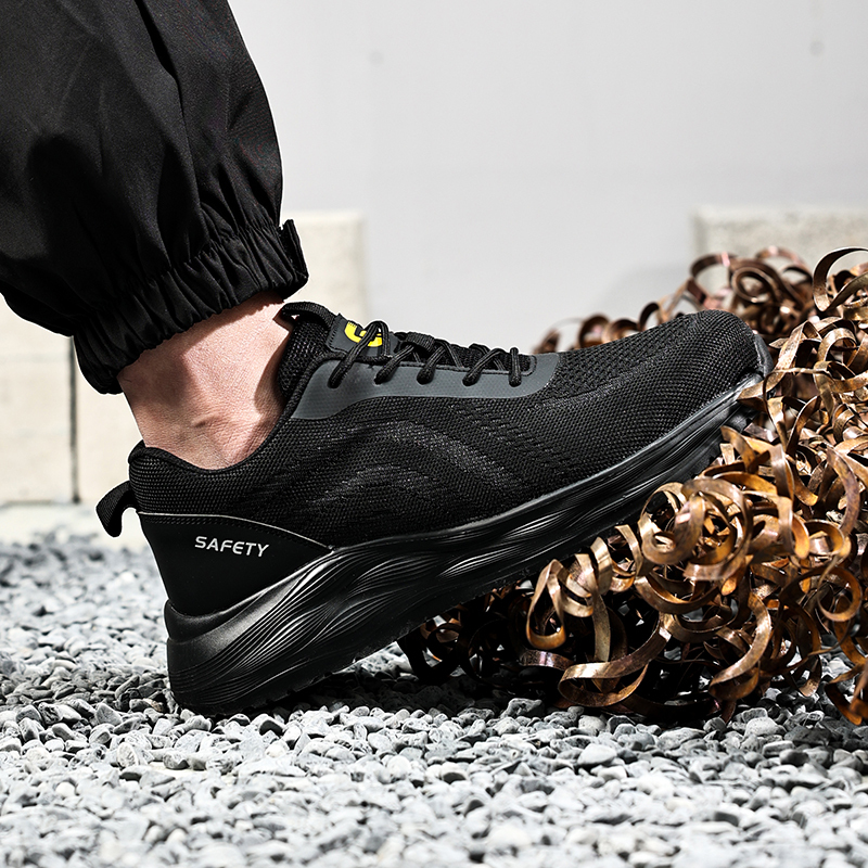 GUYISA  Sports series labor protection shoes with European standard steel toe caps anti-smashing and anti-piercing