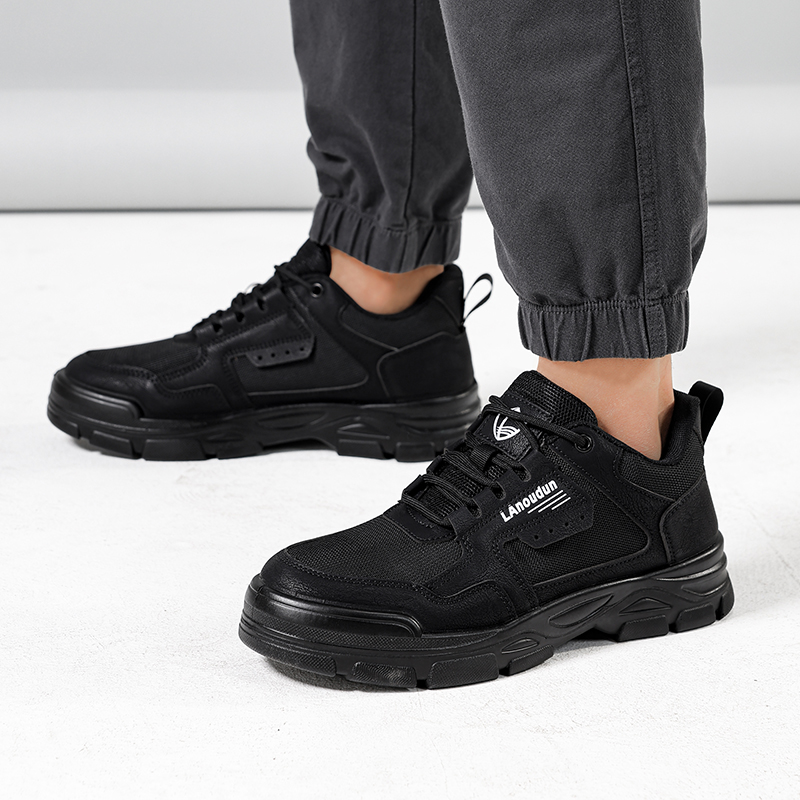 GUYISA  Workwear series labor protection shoes with European standard steel toe caps, anti-smashing and anti-piercing
