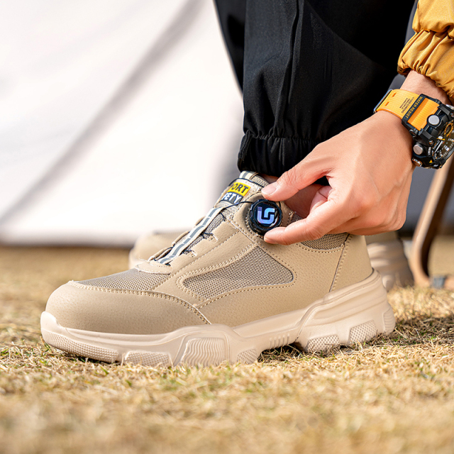 GUYISA  European standard steel toe caps sports series labor protection shoes anti-smashing and anti-piercing