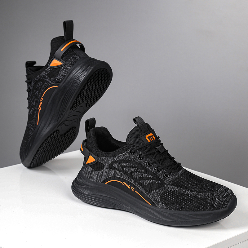 GUYISA  New black sports series anti-slip SRC chef shoes