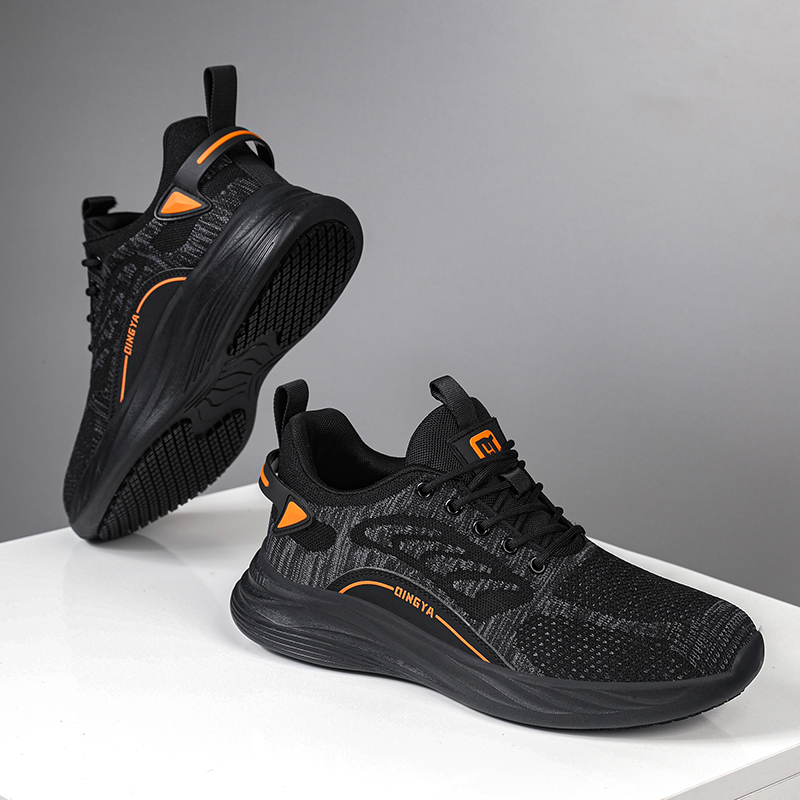 GUYISA  New black sports series anti-slip SRC chef shoes