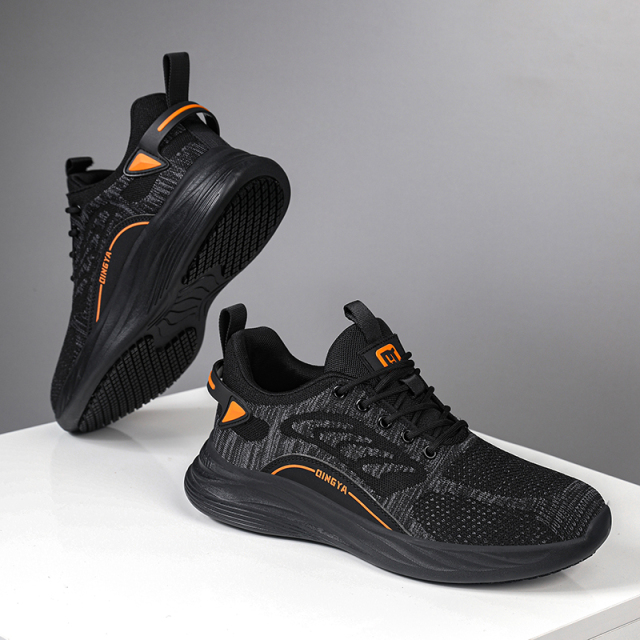 GUYISA  New black sports series anti-slip SRC chef shoes