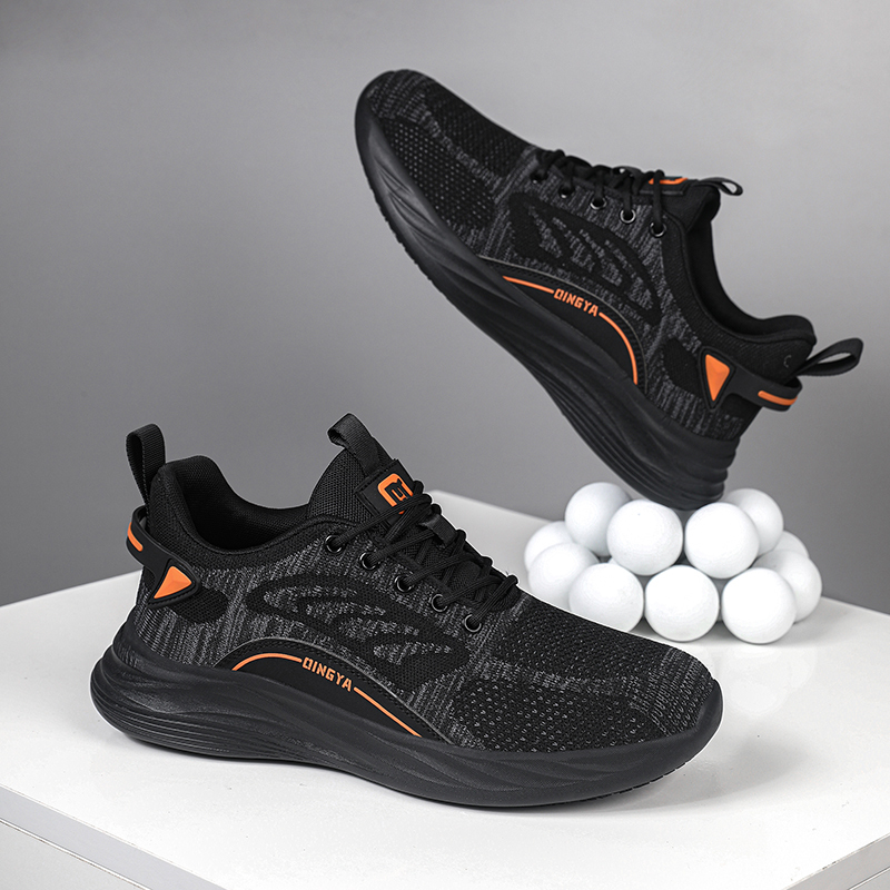 GUYISA  New black sports series anti-slip SRC chef shoes