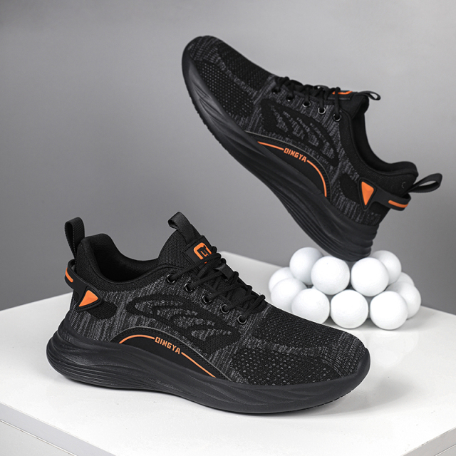 GUYISA  New black sports series anti-slip SRC chef shoes
