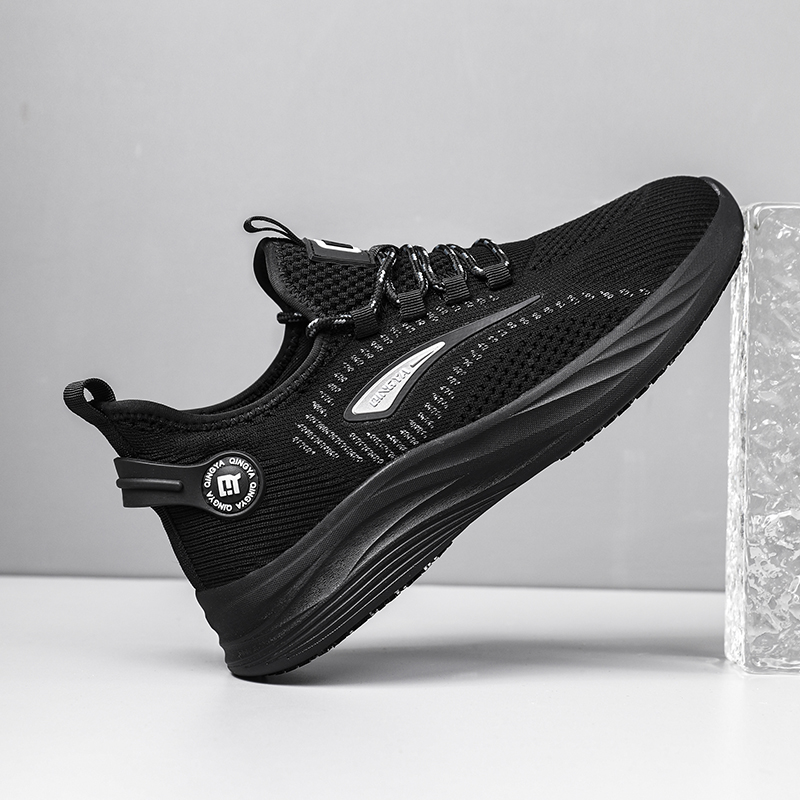 GUYISA  Sports series black anti - slip SRC solid MD sole all - season chef shoes