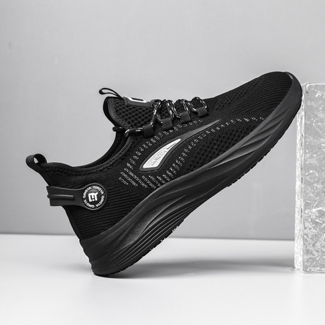 GUYISA  Sports series black anti - slip SRC solid MD sole all - season chef shoes