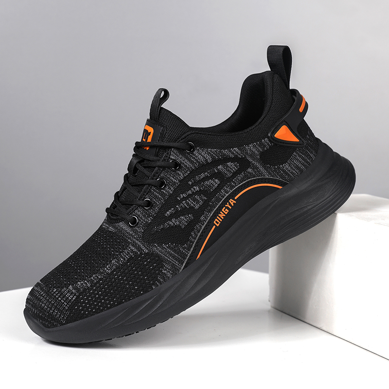 GUYISA  New black sports series anti-slip SRC chef shoes