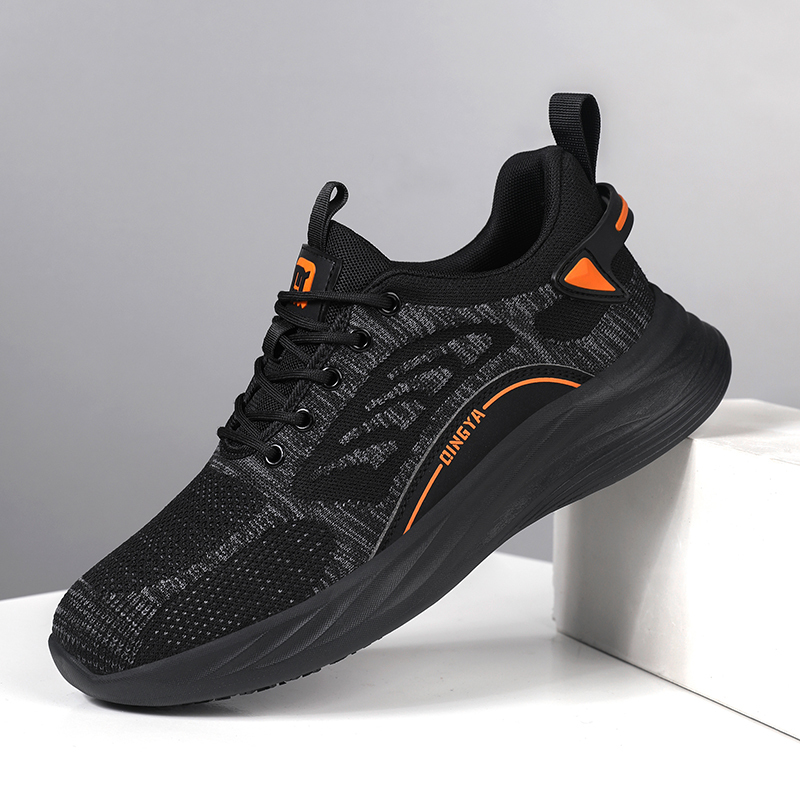 GUYISA  New black sports series anti-slip SRC chef shoes