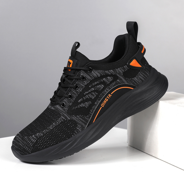 GUYISA  New black sports series anti-slip SRC chef shoes