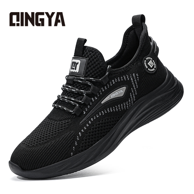 GUYISA  Sports series black anti - slip SRC solid MD sole all - season chef shoes