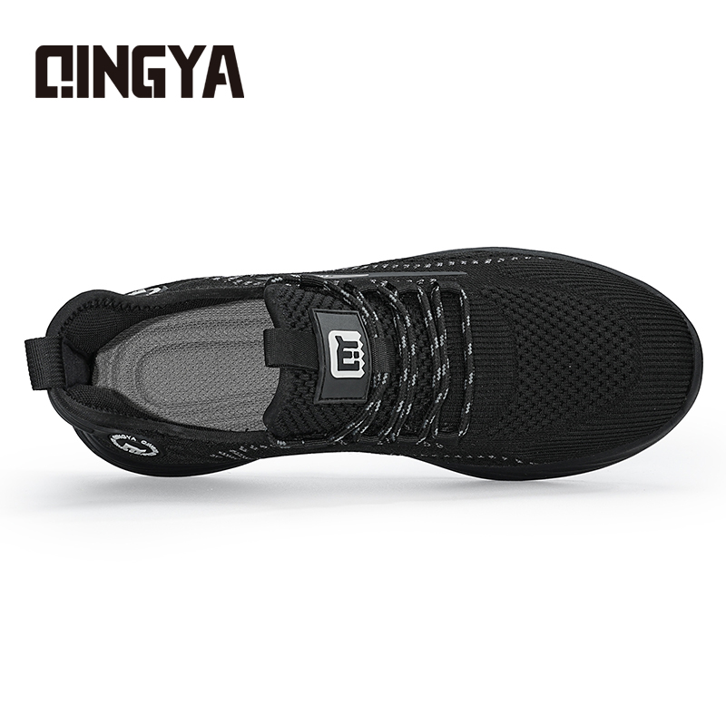GUYISA  Sports series black anti - slip SRC solid MD sole all - season chef shoes