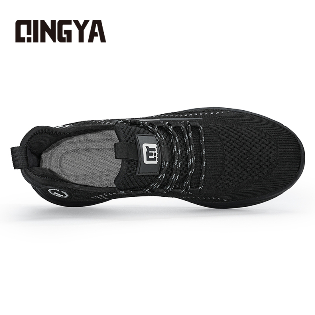 GUYISA  Sports series black anti - slip SRC solid MD sole all - season chef shoes