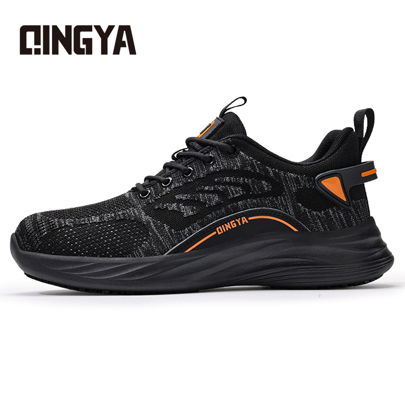 GUYISA  New black sports series anti-slip SRC chef shoes