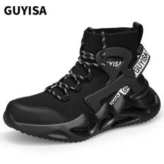 Breathable Men's Women's Steel Toe Safety Shoes Stylish Industrial Work Boots