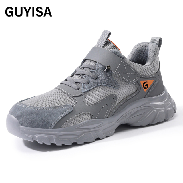 GUYISA  New casual series anti-smashing and anti-piercing safety shoes