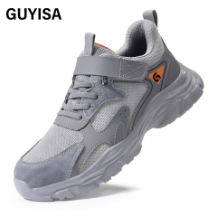 GUYISA  New casual series anti-smashing and anti-piercing safety shoes