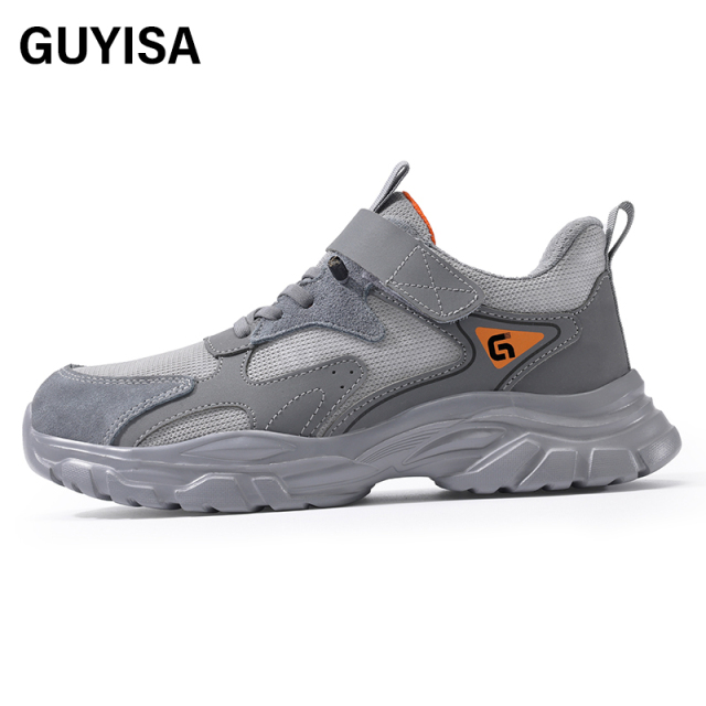 GUYISA  New casual series anti-smashing and anti-piercing safety shoes