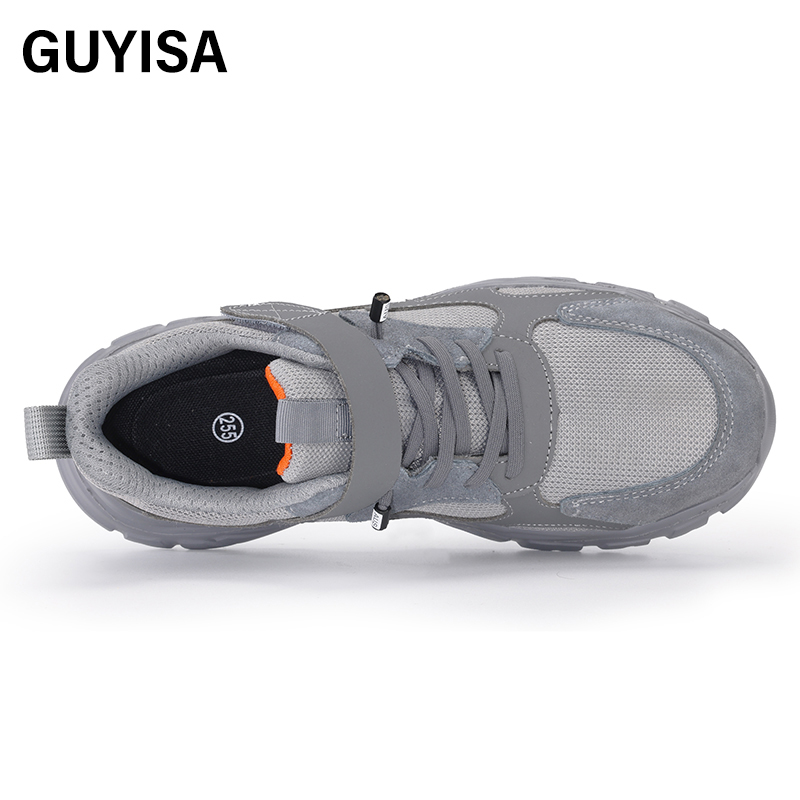 GUYISA  New casual series anti-smashing and anti-piercing safety shoes