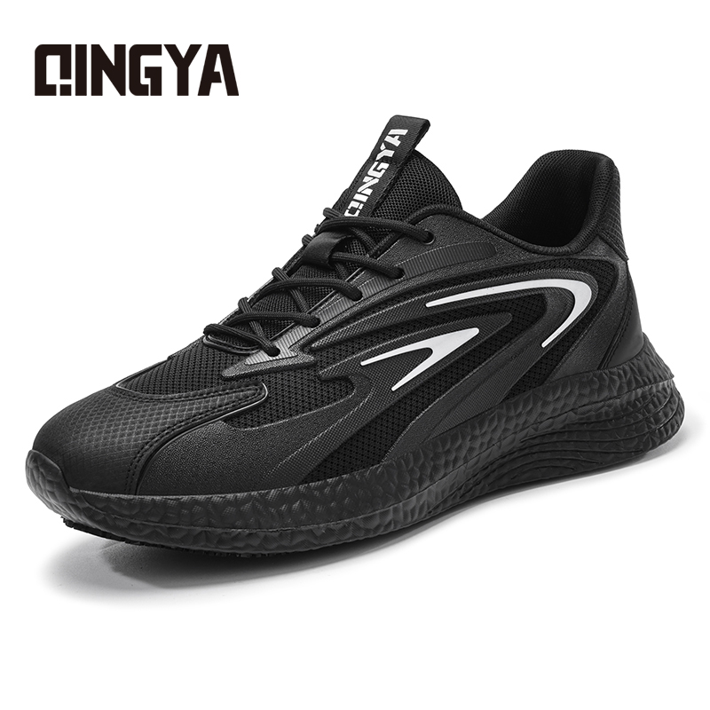 GUYISA   New black sports series anti - slip SRC solid MD sole chef shoes