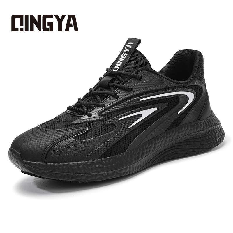 GUYISA   New black sports series anti - slip SRC solid MD sole chef shoes