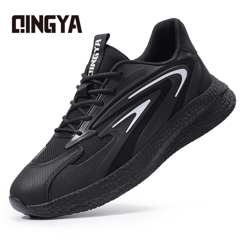 GUYISA   New black sports series anti - slip SRC solid MD sole chef shoes