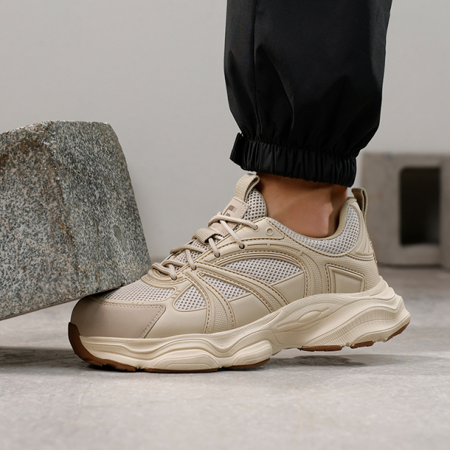 GUYISA New Style Air Mesh Upper Anti-puncture Rubber Sole Safety Shoes Functional Shoes