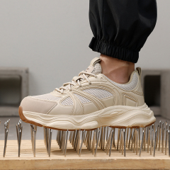 GUYISA New Style Air Mesh Upper Anti-puncture Rubber Sole Safety Shoes Functional Shoes
