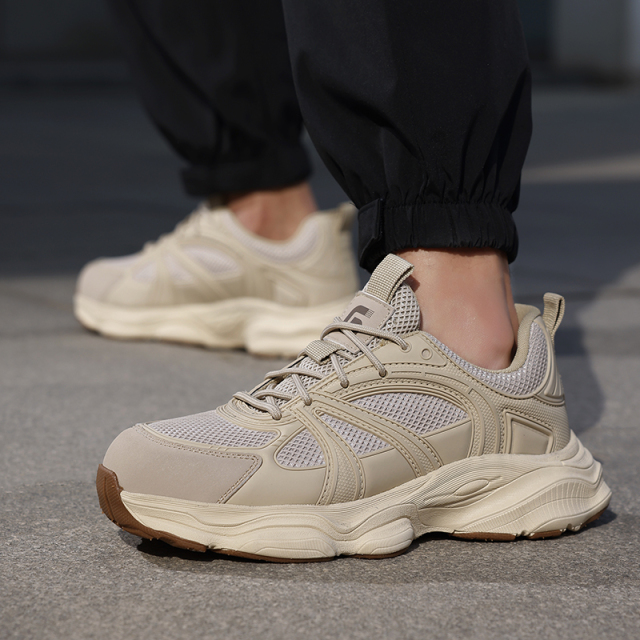 GUYISA New Style Air Mesh Upper Anti-puncture Rubber Sole Safety Shoes Functional Shoes