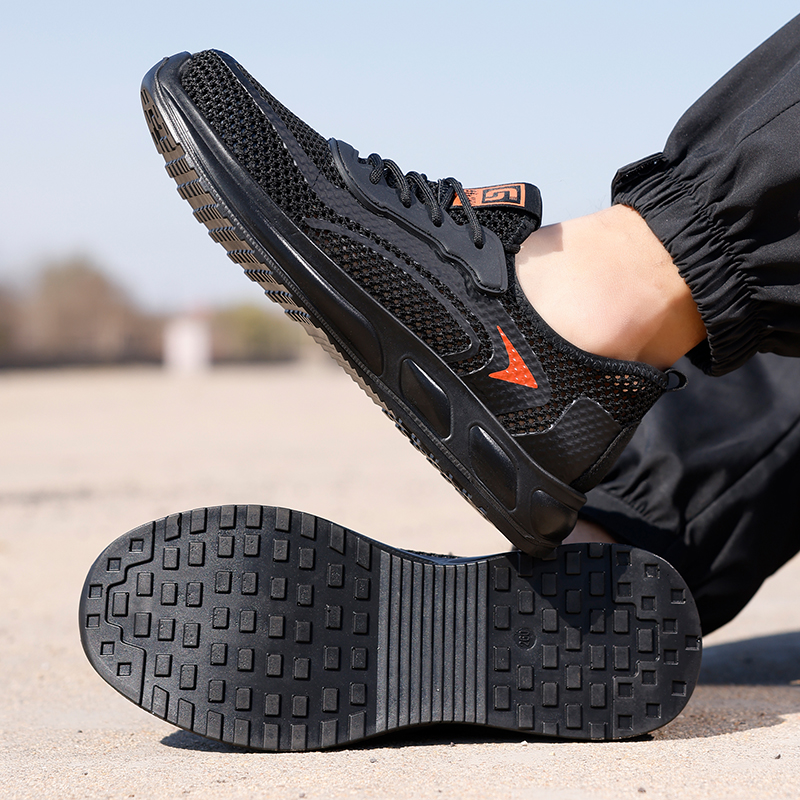 GUYISA New Style Fly Woven Fabric Upper Anti-puncture Sole Insulation 10kv Safety Shoes Functional Shoes