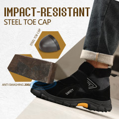 GUYISA Industrial safety boots Welders work European standard steel toe safety boots