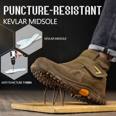 GUYISA Industrial safety boots Welders work European standard steel toe safety boots