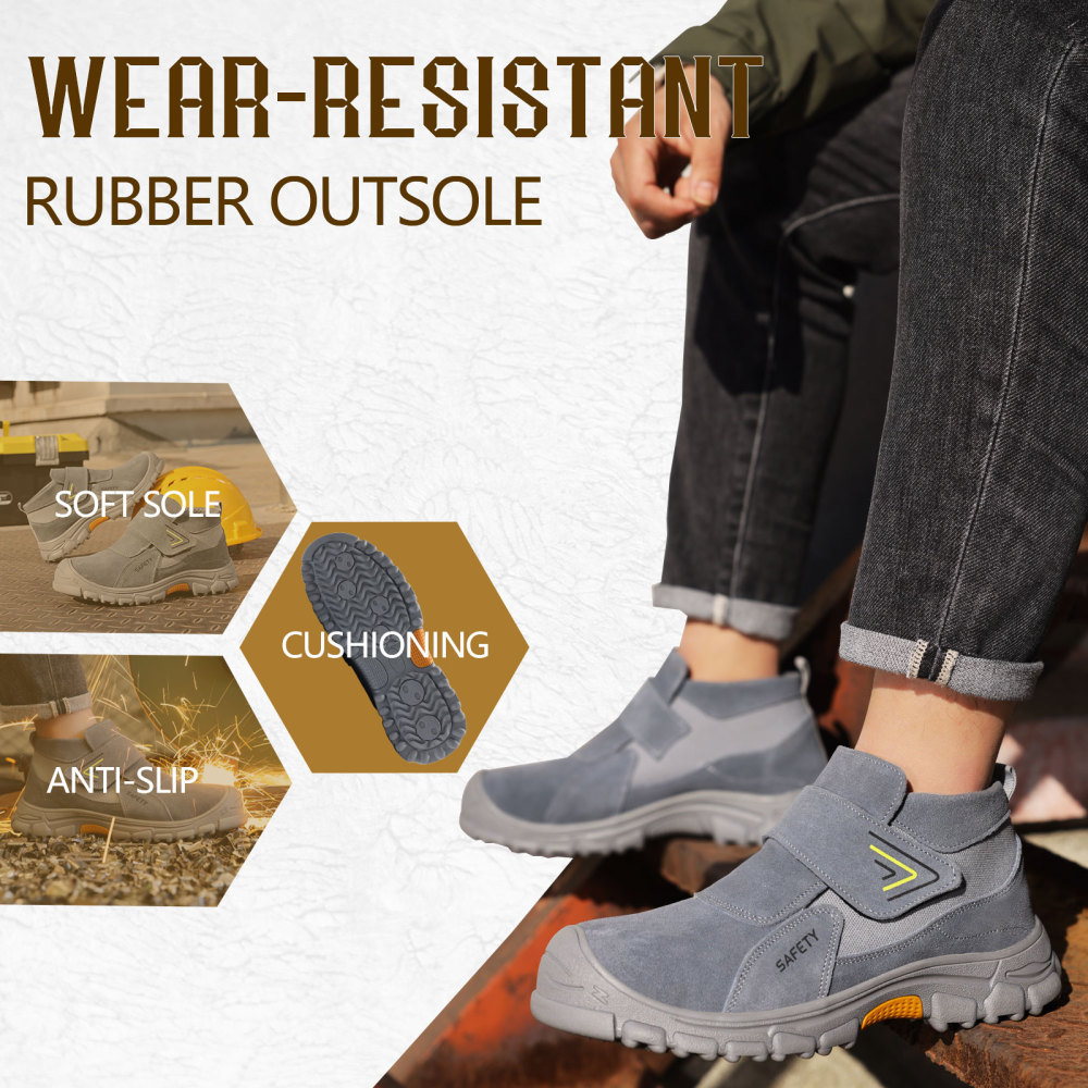 GUYISA Industrial safety boots Welders work European standard steel toe safety boots