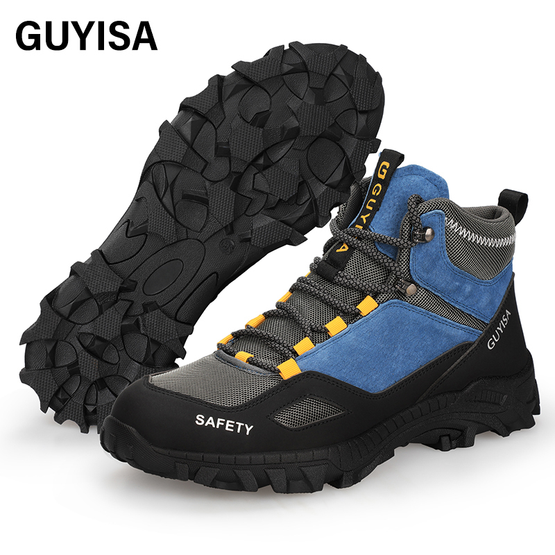 GUYISA Factory Direct Sales Safety Accept Custom Steel Toe Safety Shoes