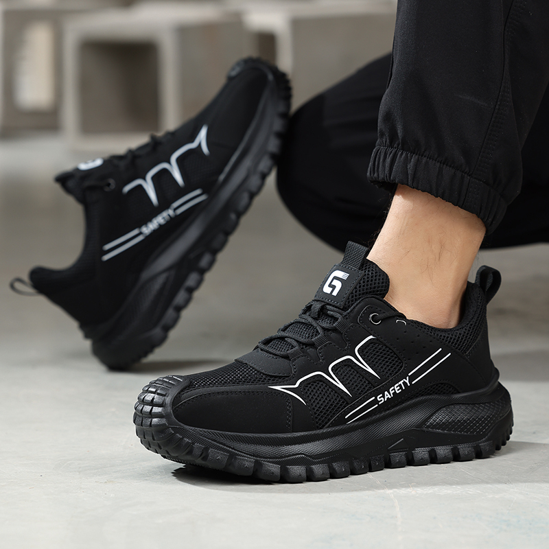 GUYISA New Style  Microfiber Upper European Standard Steel Toe Safety Shoes