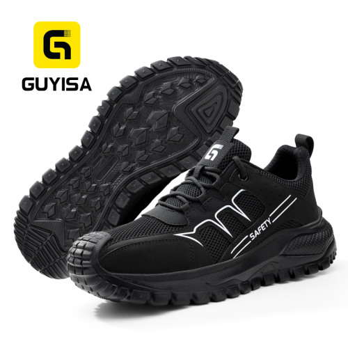 GUYISA New Style  Microfiber Upper European Standard Steel Toe Safety Shoes