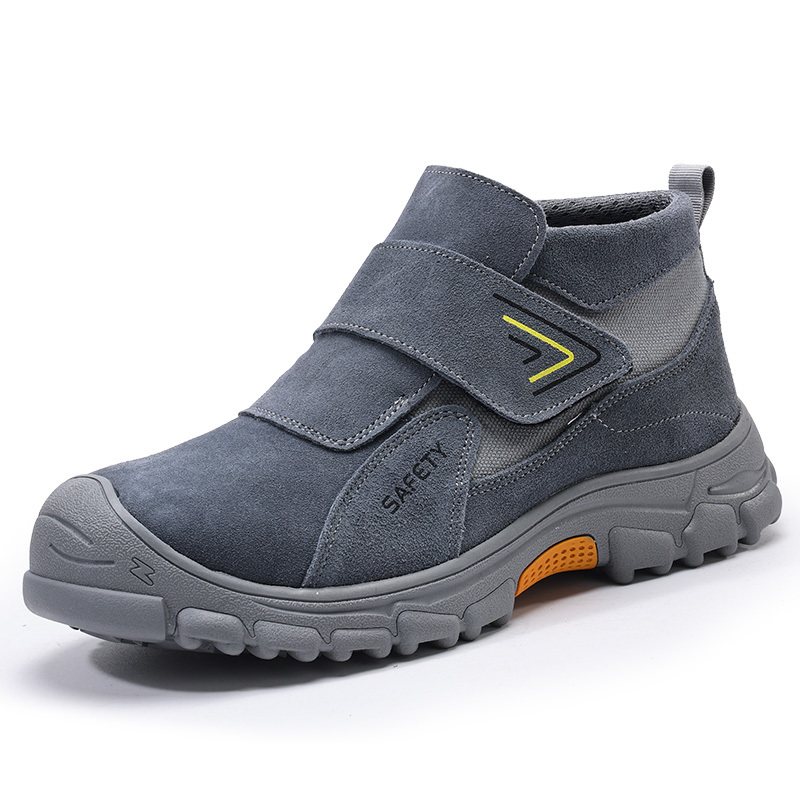 Industrial safety boots Welders work European standard steel toe safety boots
