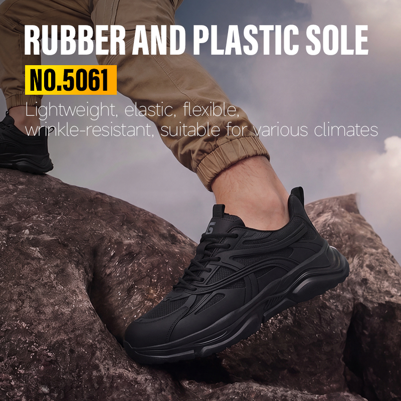 GUYISA 5061 Fashion Casual Safety Shoes Euro Steel Toe Anti-Puncture Industrial Footwear