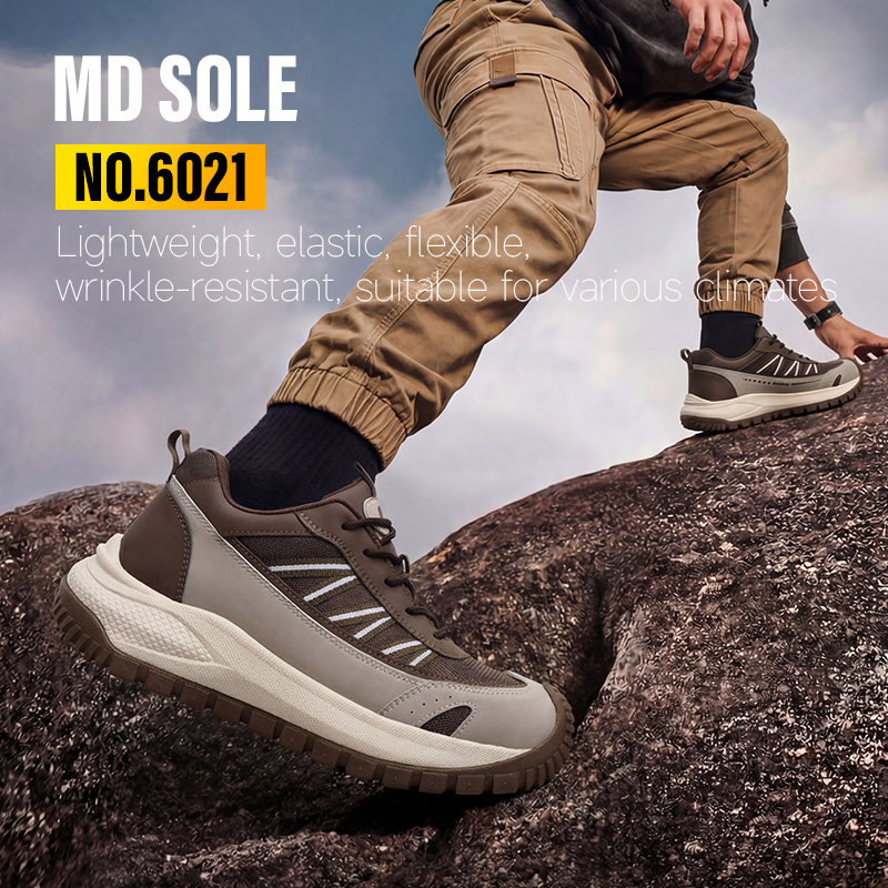 GUYISA 6021 Steel Toe Work Shoes Anti Impact Anti Penetration Casual Safety Footwear
