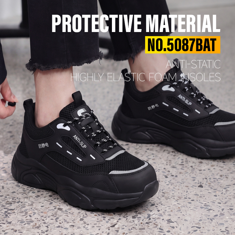 GUYISA  5087BAT Casual Anti-static SRC Slip-resistant Safety Shoes