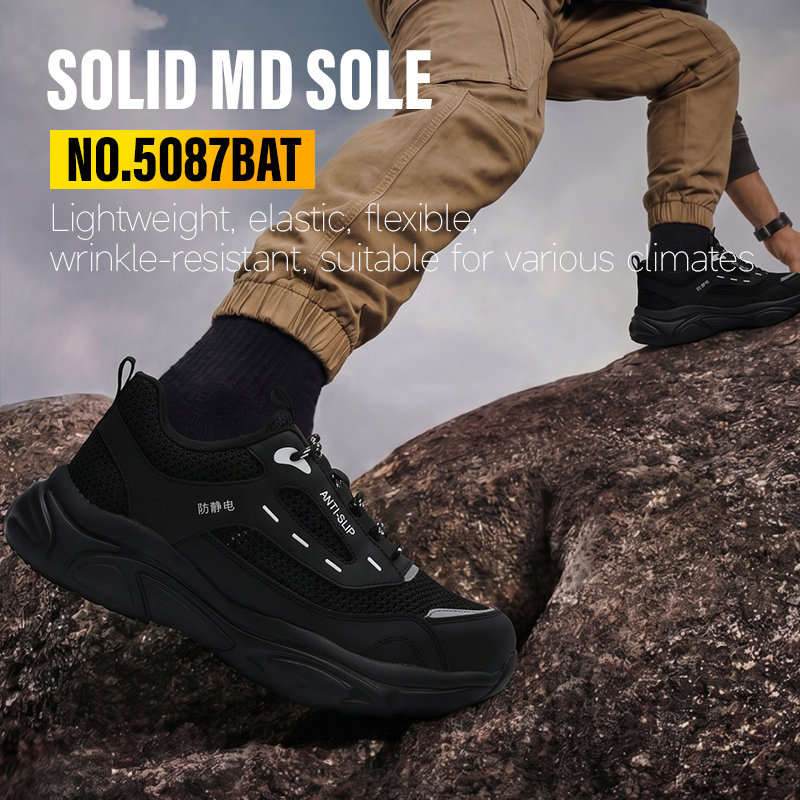 GUYISA  5087BAT Casual Anti-static SRC Slip-resistant Safety Shoes