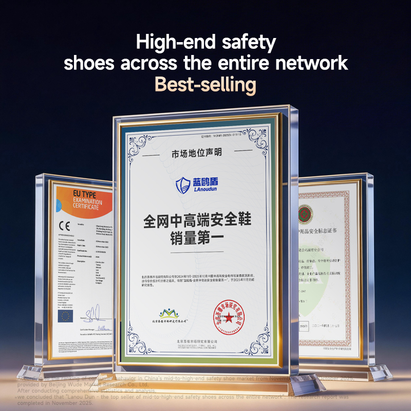 GUYISA  D310Q Casual Style Safety Shoes Anti-Smash Anti-Puncture 15KV Insulation Carbon Fiber Toe MD Sole Microfiber & Steel Wire Fabric Work Shoes