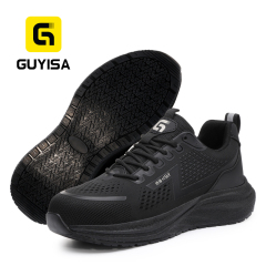 GUYISA 6062KV Sport Safety Shoes | 15KV Insulation, Anti-smash & Anti-puncture, Fly Woven & Microfiber Upper, MD Outsole