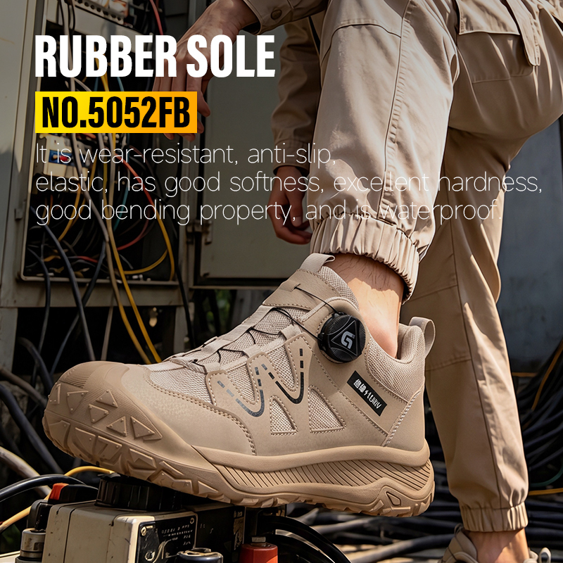 GUYISA 5052FB Hiking Series | Metal-Free 10KV Insulated Work Shoes