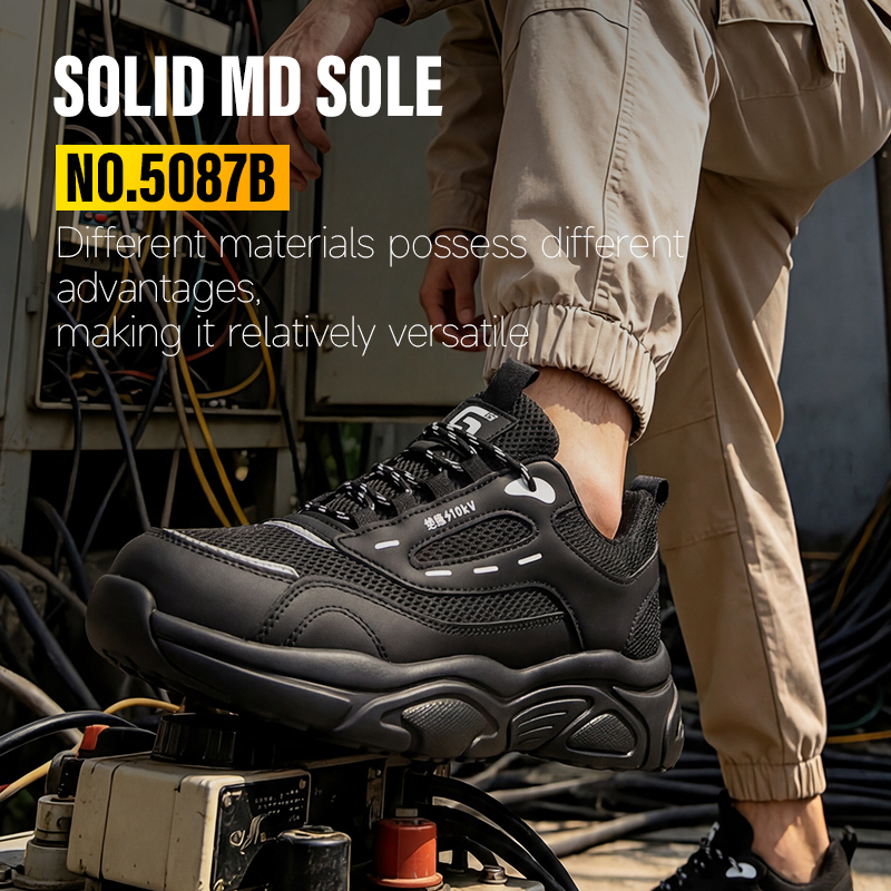 GUYISA 5087B Dad Series | Metal-Free 10KV Insulated Work Shoes