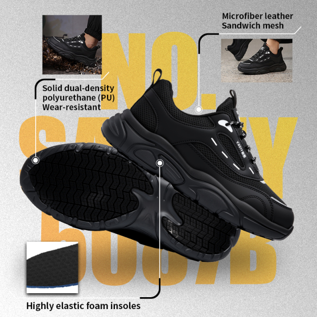 GUYISA 5087B Dad Series | Metal-Free 10KV Insulated Work Shoes