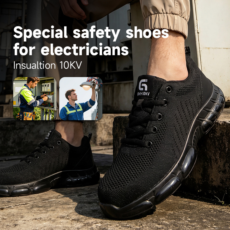 GUYISA 3033B Dad Series | 10KV Insulated Safety Shoes