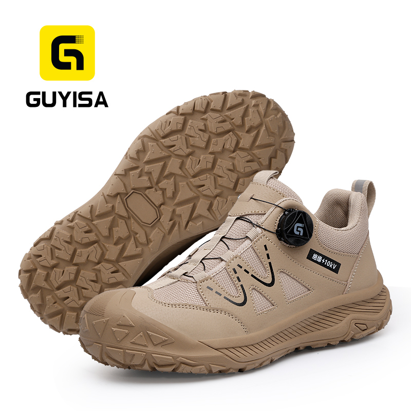 GUYISA 5052FB Hiking Series | Metal-Free 10KV Insulated Work Shoes