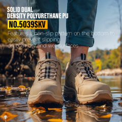 GUYISA 5039SKV Work Safety Shoes, 10KV Insulated, Anti-Smash Anti-Puncture, EU Plastic Toe Cap