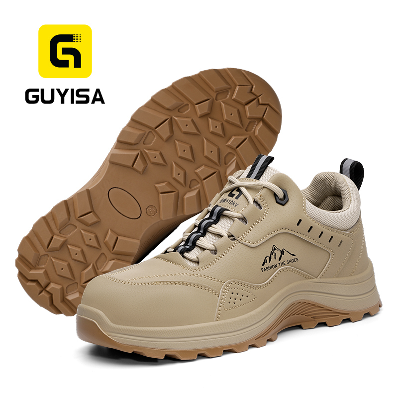 GUYISA 5039SKV Work Safety Shoes, 10KV Insulated, Anti-Smash Anti-Puncture, EU Plastic Toe Cap